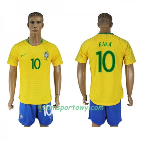 Koszulka Brazylia Kaka 10 Domowe Koszulki Piłkarskie Mistrzostwa Świata 2018